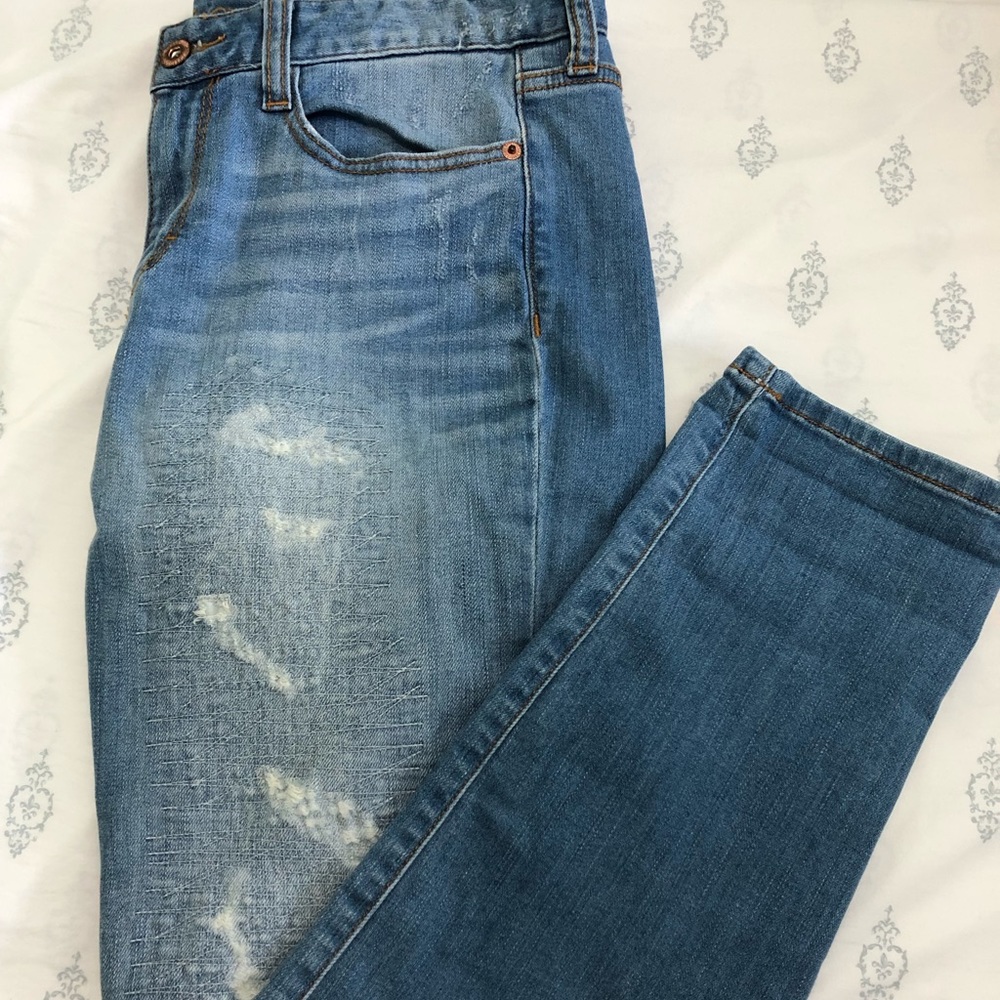 Boyfriend fit denim